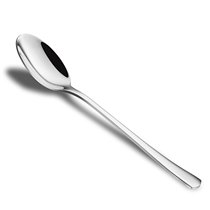 Stainless Steel Coffee Spoon Metal Sub Ice Spoon Ice Round Super Long Handle Coffee Spoon Stir Spoon Han Style K Honey Spoon