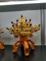 Custom-made God hat Buddha statue hat General hat Prince hat Buddha statue hat 7 inches