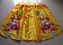 Gods robe cloak dragon robe god statue cloak Buddha yellow dragon embroidered cloak 1 5 meters
