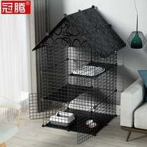 Giant cat cage home Villa apartment Pet House indoor small cat house double layer three cage large cat House