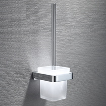 New German high-grade all-copper toilet toilet toilet brush set Toilet brush toilet cup shelf hardware