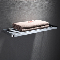 German Eurostyle Full Copper Solid Monolayer Bath Towels Towel Shelve Toilet Hardware Pendant Villa Hotel