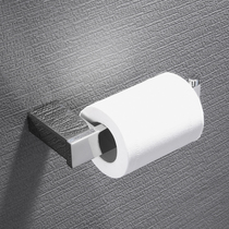 German simple no cover paper towel holder 304 stainless steel paper holder toilet paper rack hand paper frame bathroom pendant free of punch