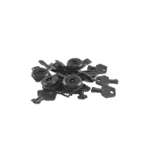 Base box plastic lock electric control cabinet turn tongue lock one-shaped handle 22MM lock power distribution box lock black new plastic lock