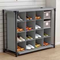 Simple shoe rack rack household multi-storey economic dormitory shoe cabinet door locker dust storage shelf