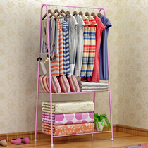 Ast coat rack floor-to-ceiling hanger clothes rack bedroom iron creative simple hanger simple modern storage
