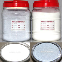 Super bright white reflective powder gray reflective powder glass beads high refractive index transparent coating silver reflective powder