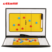 British Road Sharp Leather Clip Type Volleyball Tactical Board Combat Command Small Whiteboard Hand Portable Display Coach Tactical Board