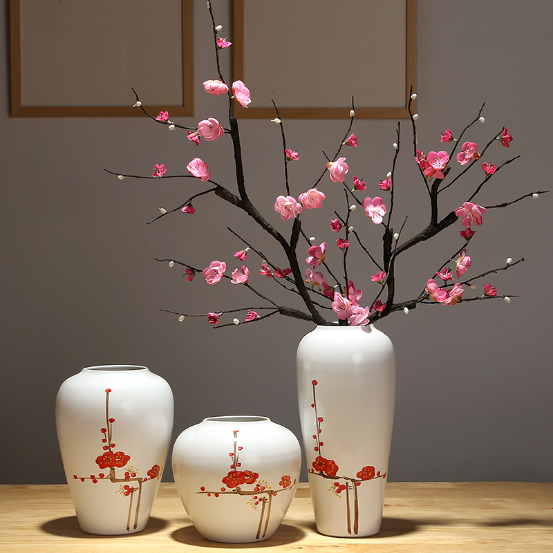 Jingdezhen ceramic vases, the sitting room porch flower arranging porcelain bottle I and contracted dry flower decoration of Chinese style household furnishing articles
