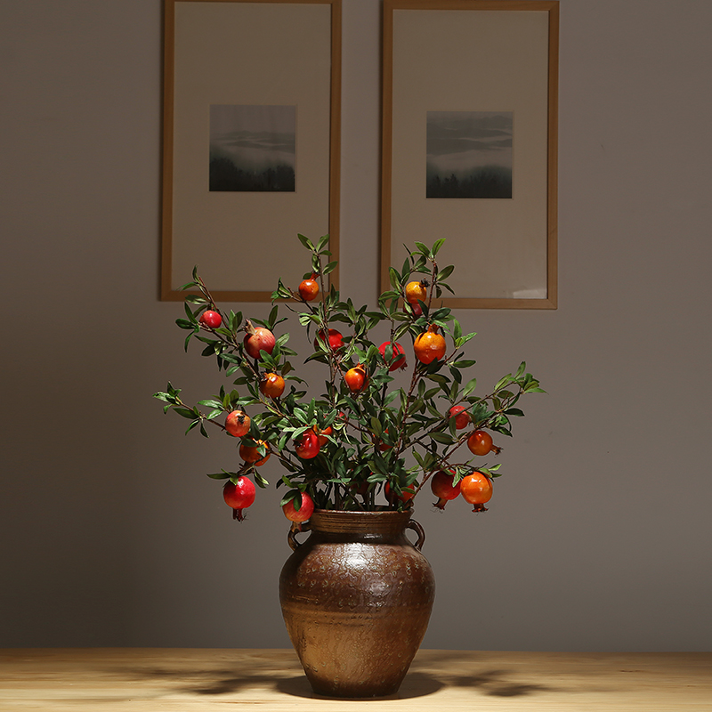 Modern classical simulation flower decoration ideas of jingdezhen ceramic vases, flower arranging dried flower flower implement living room table furnishing articles