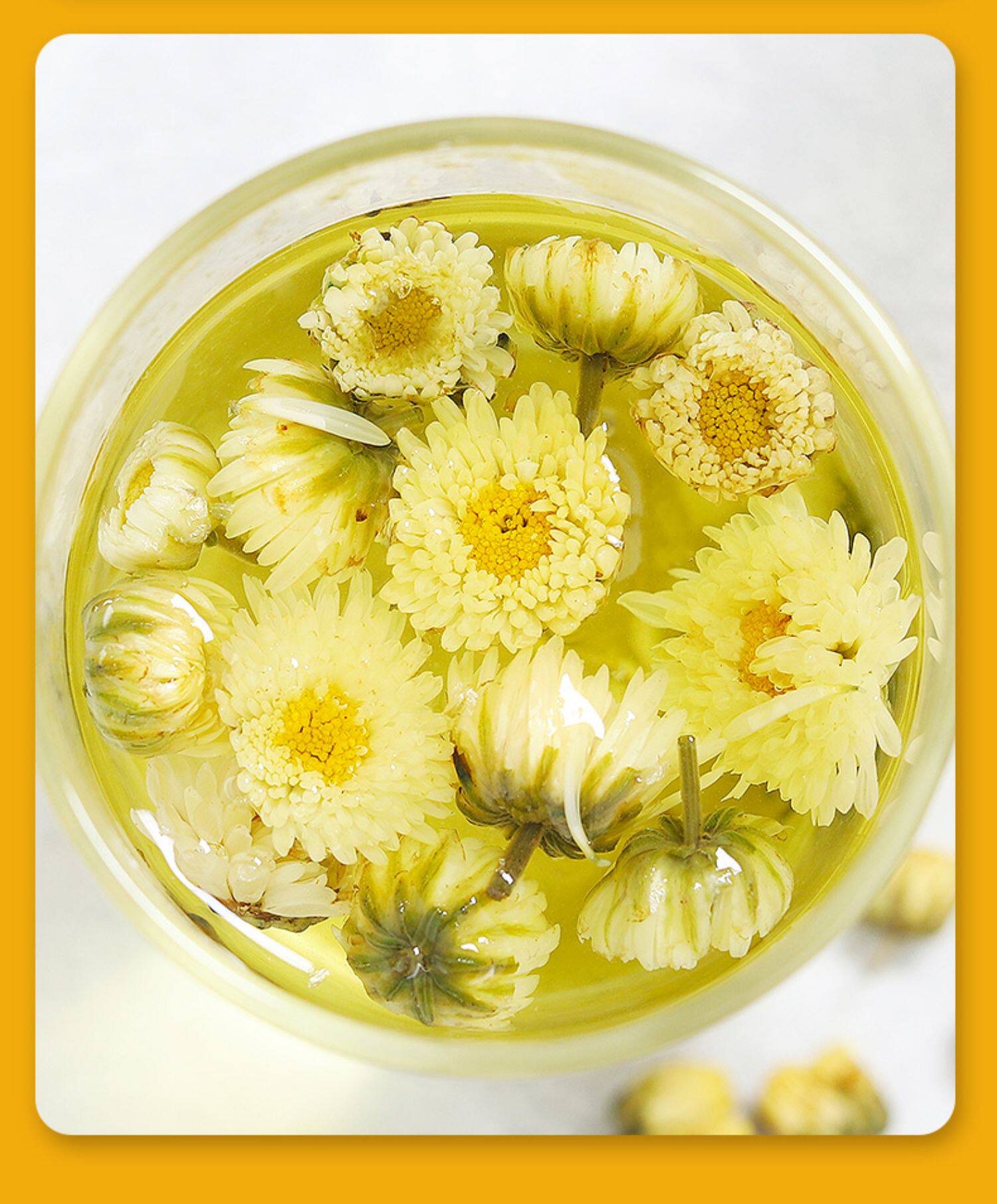 金银花菊花茶胎菊干官方旗舰店清火去火清热解毒凉茶降火特级正品