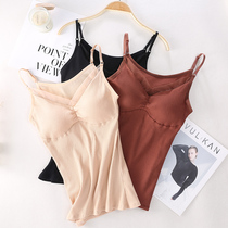 Net red burst beauty back underwear harness vest female inner lap with chest cushion Sexy wrapped chest for undershirt Summer outwear