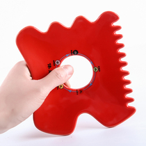 Ceramic body carving scraping plate head treatment open back scraping leg beauty salon belly kneading face body health plate shoulder neck