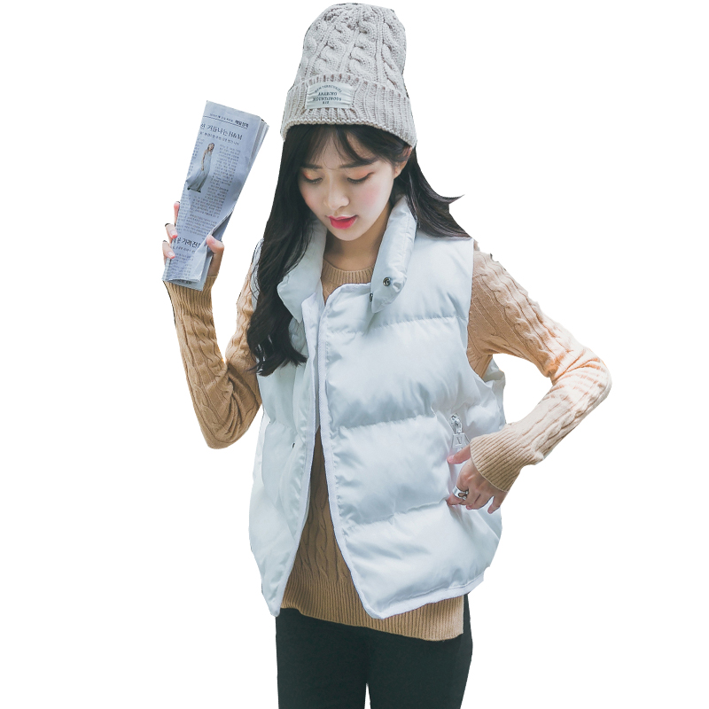 夏梵尼2016马甲女士韩版秋冬季新款棉衣短款棉马夹外套坎肩背心女产品展示图5