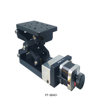 Precision displacement miniature electric lifting platform (shear type) Z-axis moving platform stroke 60mm