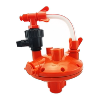 Breeding pressure regulator pressure reducing valve water line pressure regulator chicken drinking water system two-way recoil automatic pressure reducing valve