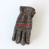 Exit Single Autumn Winter Warm Gloves Mens Wool Line Plus Suede Points Finger Gloves Outdoor Riding Five Fingers Glove Winter