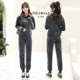 Super soft suit sports pants women autumn and winter plus velvet thick outer wear cotton pants loose beam feet casual pants double-sided fleece Super soft suit sports pants women autumn and winter plus velvet thick outer wear cotton pants loose beam feet casual pants double-sided fleece