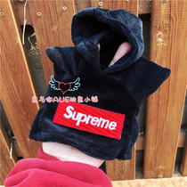 Black-tailed Groundhog pull wind selling cute small clothes Tide brand multi-shirt chinchillo photo clothes