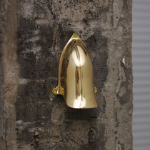 Middle ancient warehouse American retro industrial style brass outdoor outdoor wall lamp door head door plate courtyard small wall lamp spotlight