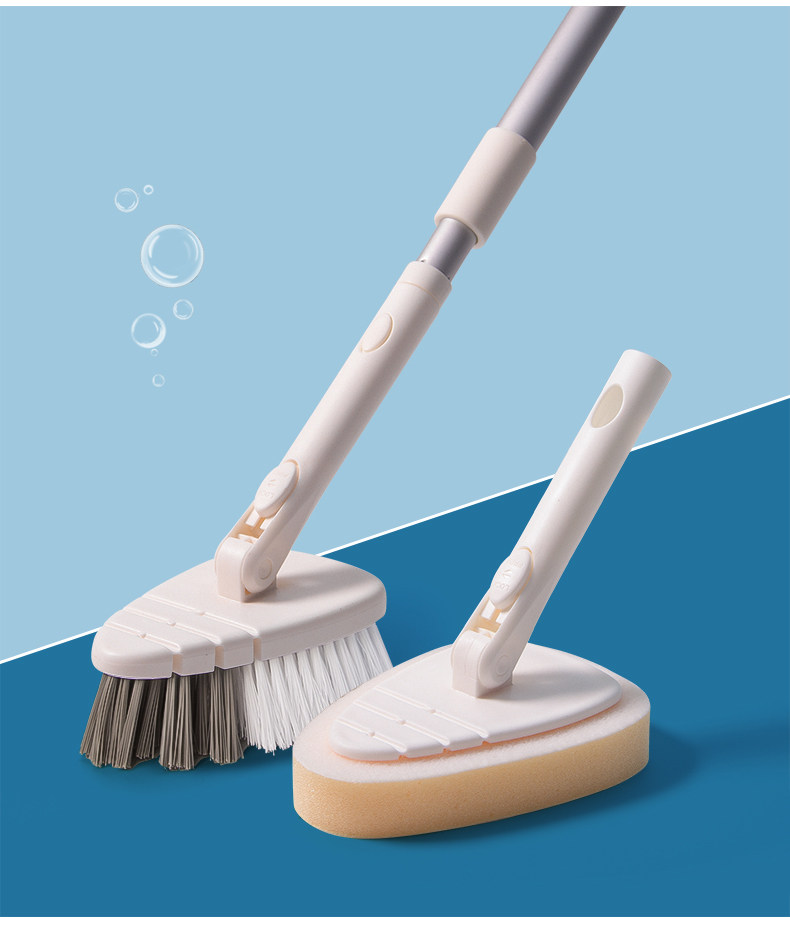 鱼缸刷清洁工具长柄玻璃擦缸器水族箱可伸缩杆清洗无死角刷子套装