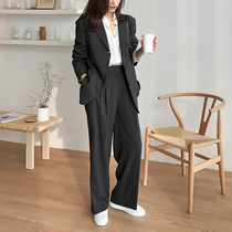 Small blazer female Korean casual Hong Kong style suit suit suit 2021 Spring and Autumn New interview overalls suit suit suit suit
