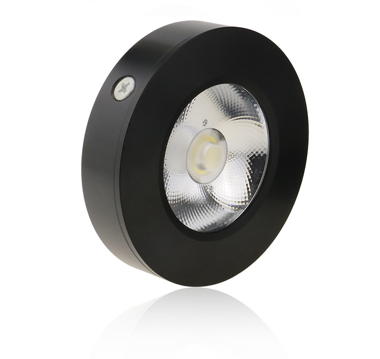 超薄明装小射灯led筒灯迷你酒柜展柜灯微型cob天花灯吸顶免开孔