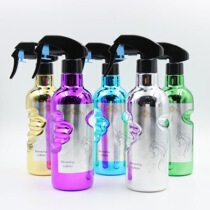 Hairdressing palm electroplating spray bottle 450ml retro oil head wine bottle kettle hair stylist special ultra-fine spray bottle