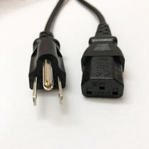 Original American standard power cord American standard Japanese standard 3 plug-in word 3 holes 1 82 53 meters AC line 1 312 0 copper core speaker