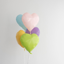 18 inch INS macarons heart-shaped aluminium film Balloon Decoration Party Children Scene Placement age background wall girl