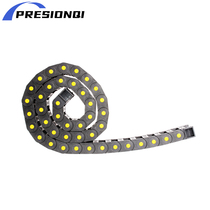 Nylon towline Tank chain Machine tool Plastic track reinforced cable trough High speed engraving machine Industrial drive chain