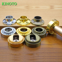 Wardrobe Hanging Clothes Pole Clothing Towardrobe Combined Round Point Flange Base Wardrobe Round Pipe Hanging clothes pole Composition Tootto