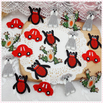 011 whole pack of 10 pieces of fine embroidery cloth stickers diy clothing curtain sheets broken hole patch patch