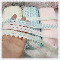 121 whole board about 20Y Macaron color autumn and winter wool lace diy hair accessories wide about 1 8-2C