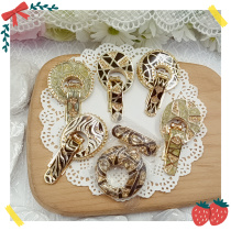 1274 Mix 5 High-end Gold Series Coat Collar Clamp Mink Jacket Closure