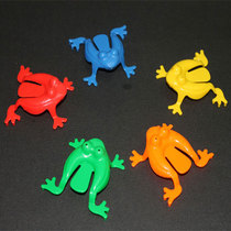 Puzzle Tabletop Frog Toy Jumping Frog Bounce Toy Green Frog Jump of Jumping Green Frog Jumping Toy Plastic Frog