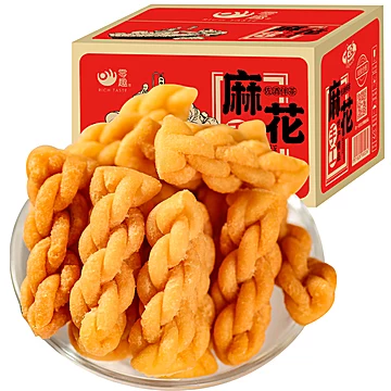 【零趣】小麻花独立包装整箱500g[20元优惠券]-寻折猪