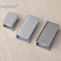 segmoo thickened 304 stainless steel glass clip fixing clip partition laminate clip glass clip bracket bracket