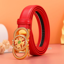 Belt girl new 2022 - 100 fashion fashion runs the lady belt leather trend personally decorative pants belt woman