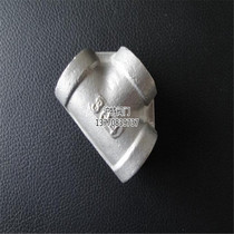 201 304 precision cast stainless steel three-way joint internal teeth three-way pipe joint internal teeth three-way water pipe joint 4 points