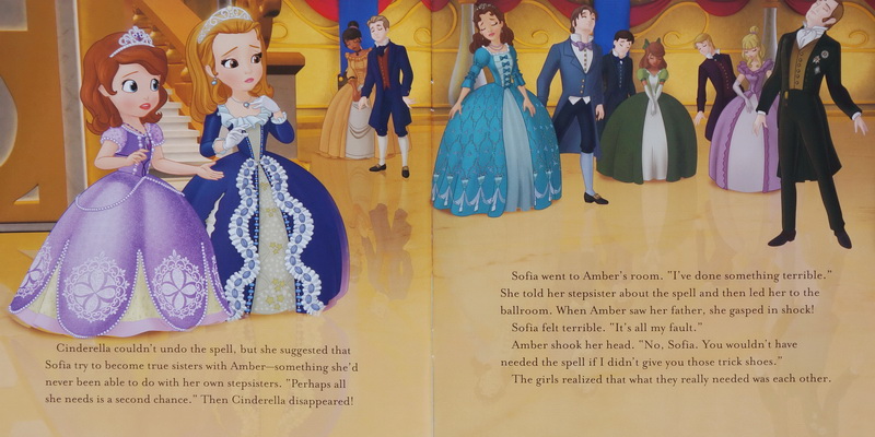 英文绘本sofia the first once upon a princess  原版cd 小公主