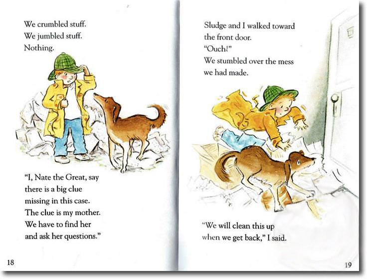 英文原版小侦探内特 nate the great 章节书13本 进口儿童小说开发