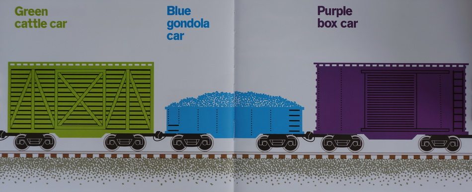 freight train 凯迪克银奖 火车快跑 启蒙读物 吴敏兰推荐绘本儿童