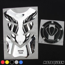 Applicable 502C Huanglong 250 300 752 899 Yellow Patrol 600TNT Motorcycle Fuel Tank Sticker Fish Bone Decal