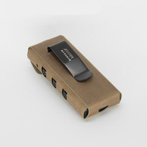 Yatesr1 decoding ear amplifier portable all-in-one leather cover head layer cowhide DAC headphone amplifier mobile phone power amplifier