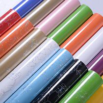 Thickened pearlescent paint waterproof laser furniture refurbished cabinetry wardrobe table solid color wallpaper wall paste self-adhesive wallpaper