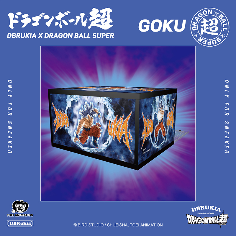 dbrukia × dragon ball super co-branded dom dedicated shoe box anti-oxidation storage box storage cabinet