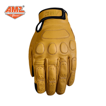 AMZ new retro locomotive gloves summer Four Seasons mens and womens universal riding equipment touch screen racing street car gloves