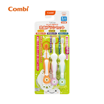 Japan Combi Combe teteteteteteo baby teeth care toothbrush children baby toothbrush set 3 sets