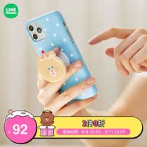 LINE FRIENDS RECO series Brown bear airbag mobile phone bracket cartoon 3C surrounding tidal accessories